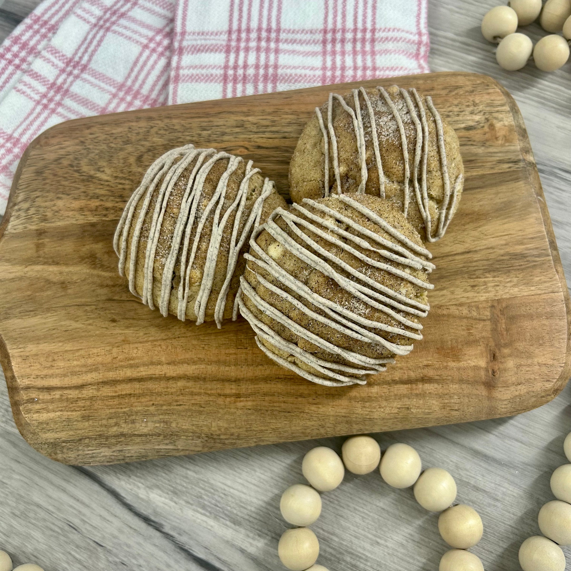 Cinnamon Drizzle Cookies
