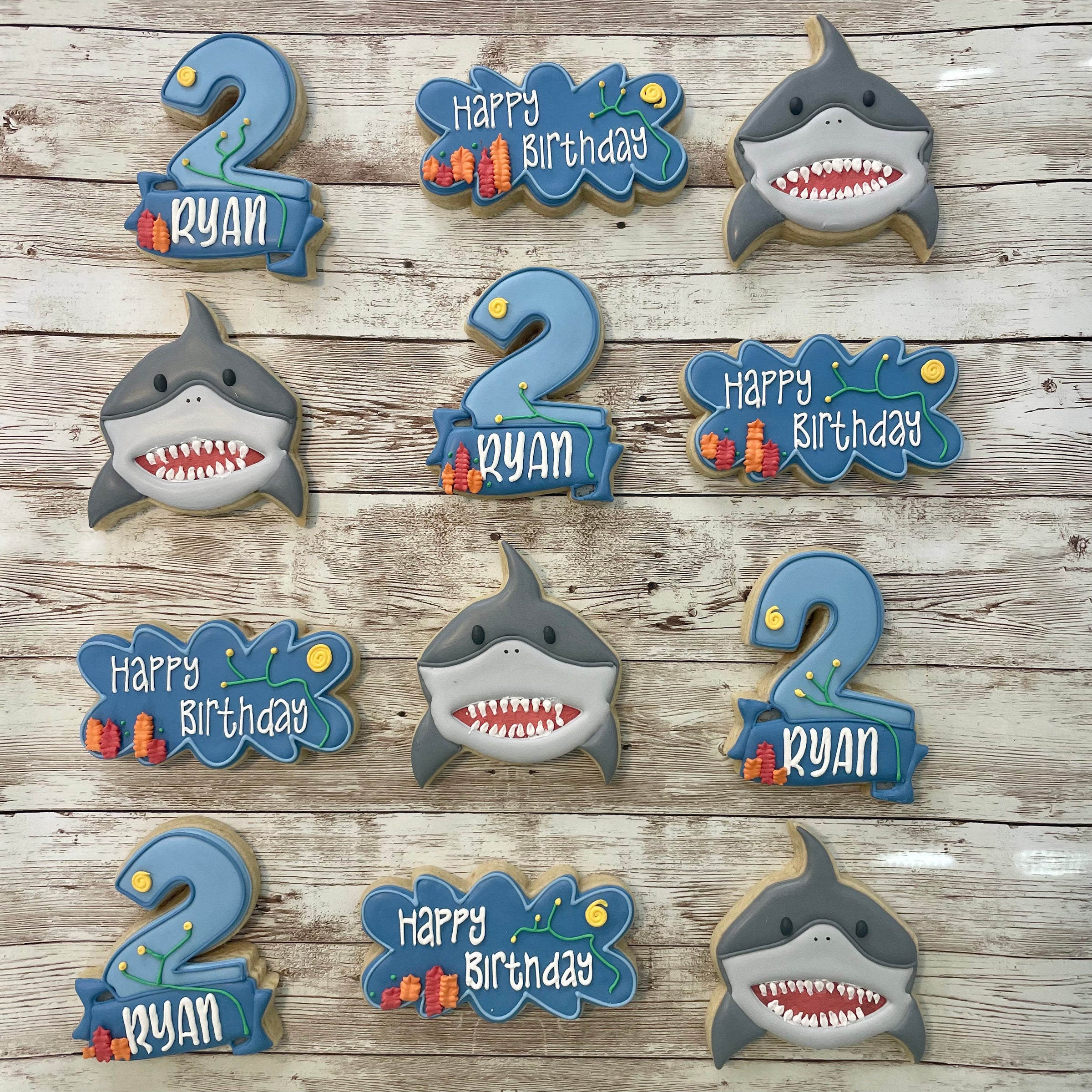 Shark Birthday Set